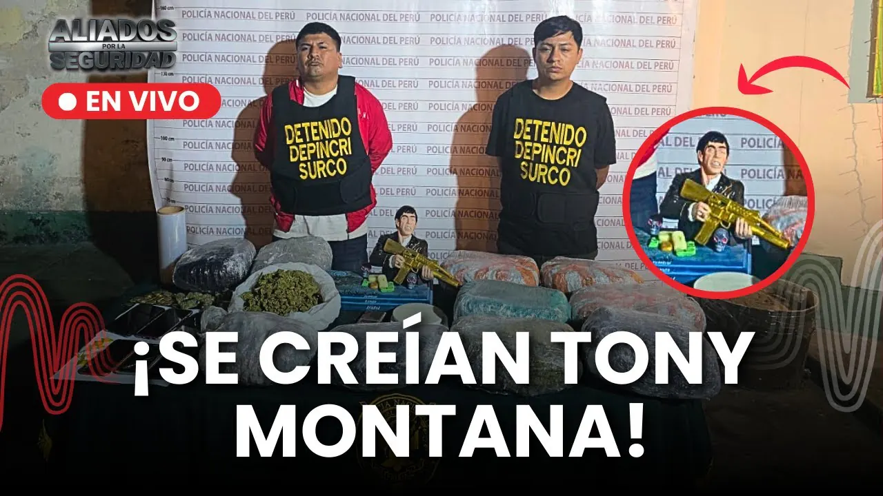Reproducir: ¡LOS TONY MONTANA PERUANOS! Cayeron con droga y dinero en exceso | Aliados por la seguridad