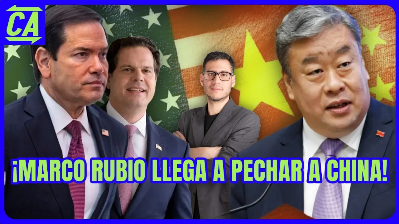 Reproducir: MARCO RUBIO LLEGA A PECHAR A CHINA | #ContraAtaque 10/09