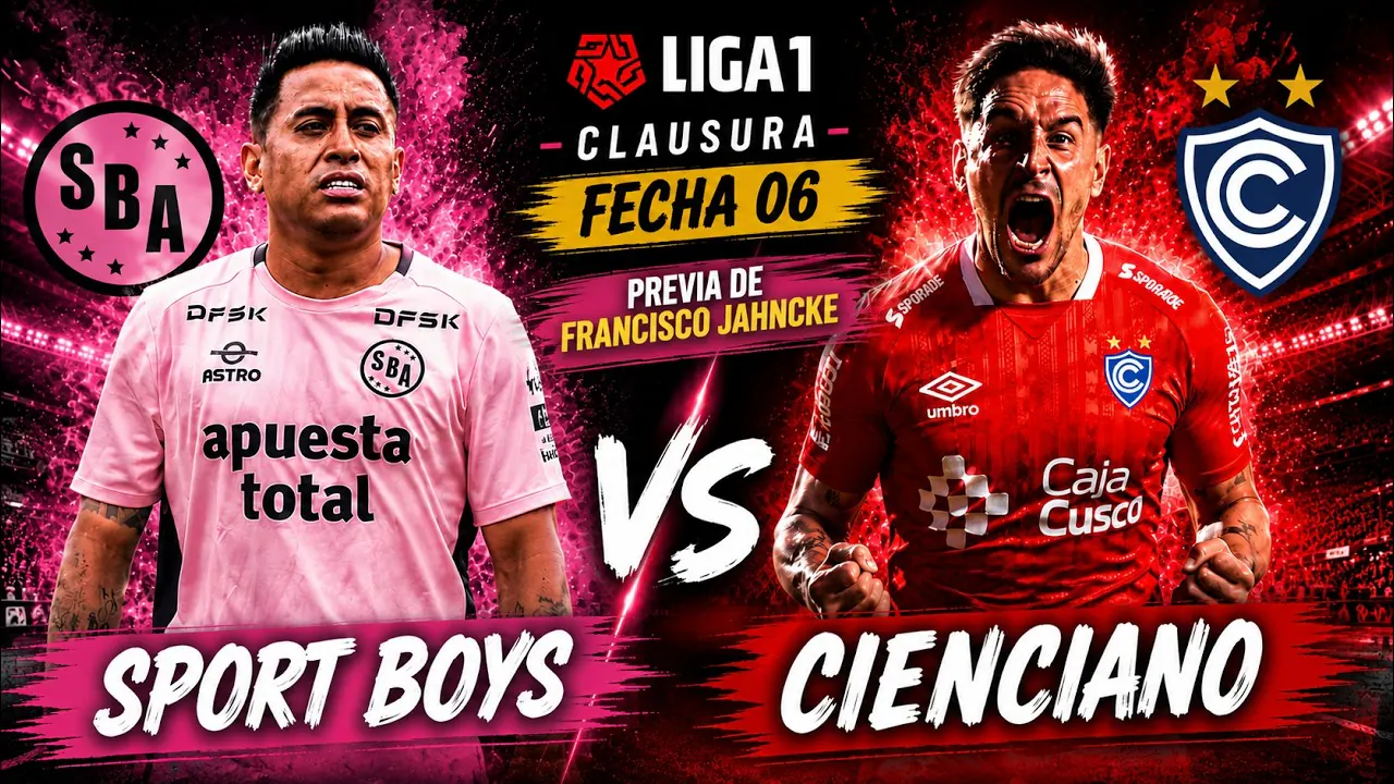Reproducir: 🔥 PREVIA: SPORT BOYS 🆚 CIENCIANO | ¡EL PAPÁ VA POR EL TRIUNFO EN EL CALLAO!