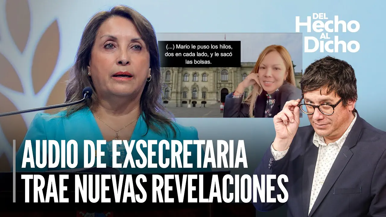 Reproducir: Dina se habría sometido a más operaciones: ¡Audio revelador!  | Del hecho al dicho con Jaime Chincha
