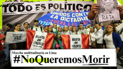 Marcha EN VIVO en Centro de Lima: enfrentamientos, policías y ciudadanos llegan al Congreso | ELQH