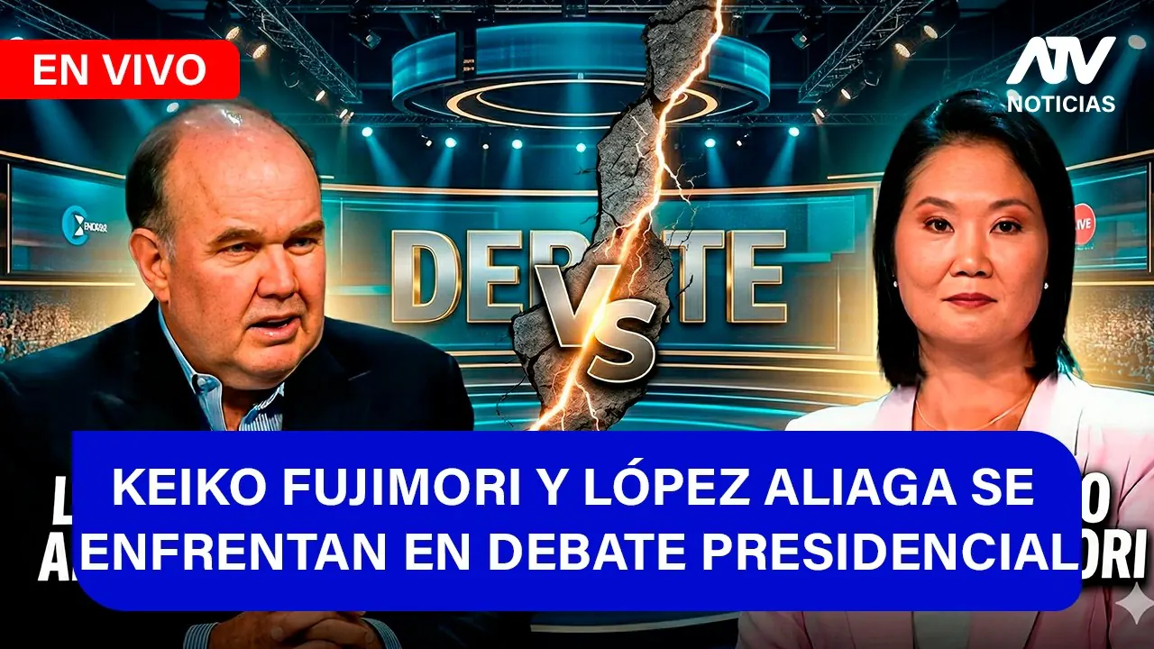 Reproducir: Fe de Erratas: HOY: KEIKO FUJIMORI Y LÓPEZ ALIAGA SE ENFRENTAN EN DEBATE PRESIDENCIAL - ATV+