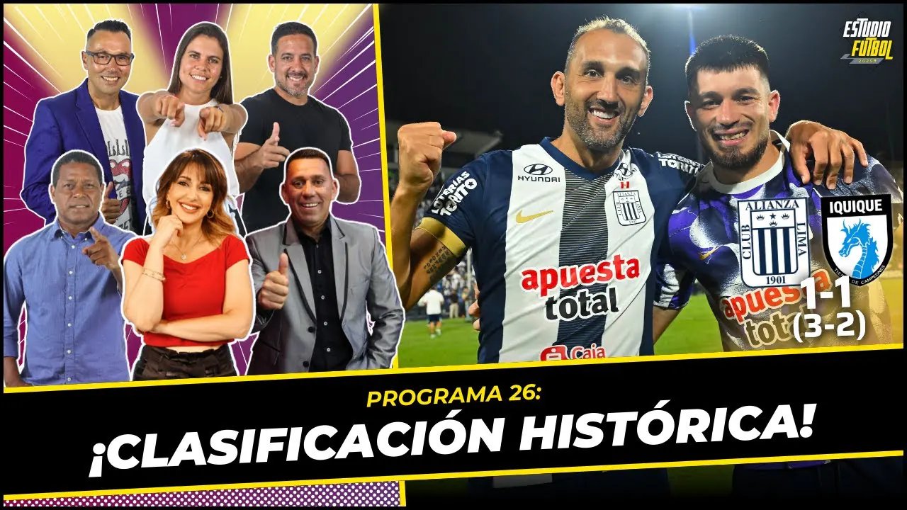 Reproducir: ¡CLASIFICACIÓN HISTÓRICA! Alianza Lima 1-1 Deportes Iquique (3-2)