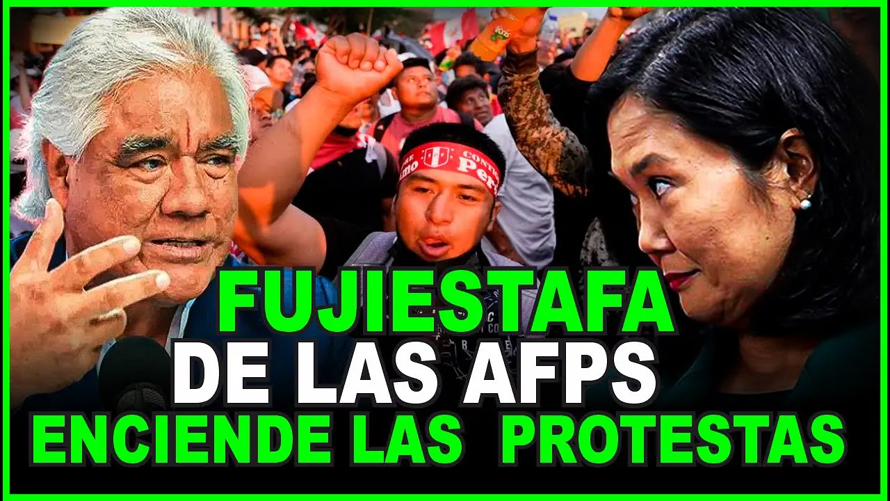 Reproducir: ALERTA!! PROTESTAS contra FUJILEY DE  AFP!  KONGRESO DEBATE RESPUESTA! Analiza Gabriel Bustamante