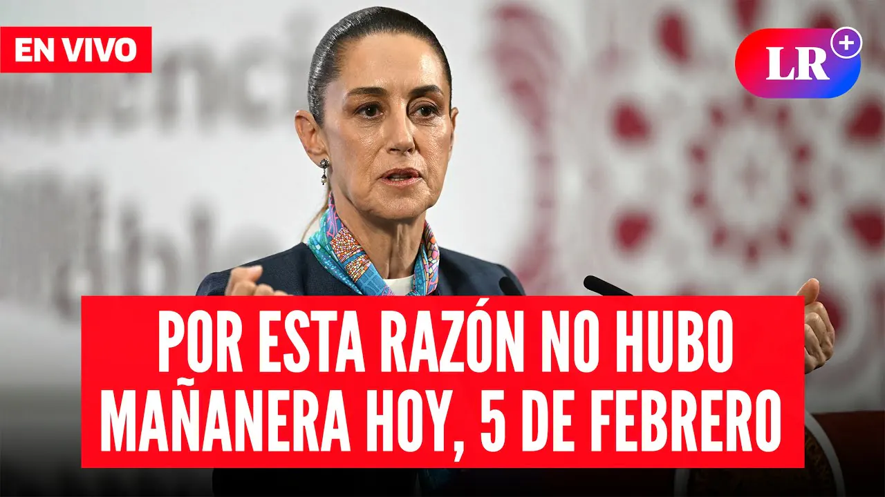 Reproducir: 🔴 Claudia Sheinbaum EN VIVO en la Mañanera de HOY, 5 de febrero de 2026 | #LR