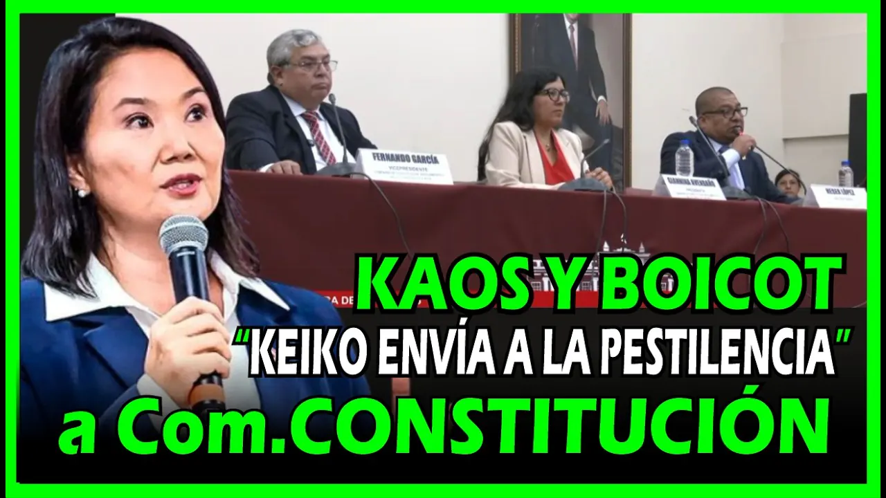 Reproducir: KAOS Y BOICOT EN AUDIENCIA ! CIUDADANOS EXIGEN FACULTADES LEGISLATIVAS A LA COM. CONSTITUCIÓN.