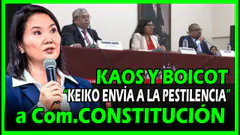 KAOS Y BOICOT EN AUDIENCIA ! CIUDADANOS EXIGEN FACULTADES LEGISLATIVAS A LA COM. CONSTITUCIÓN.