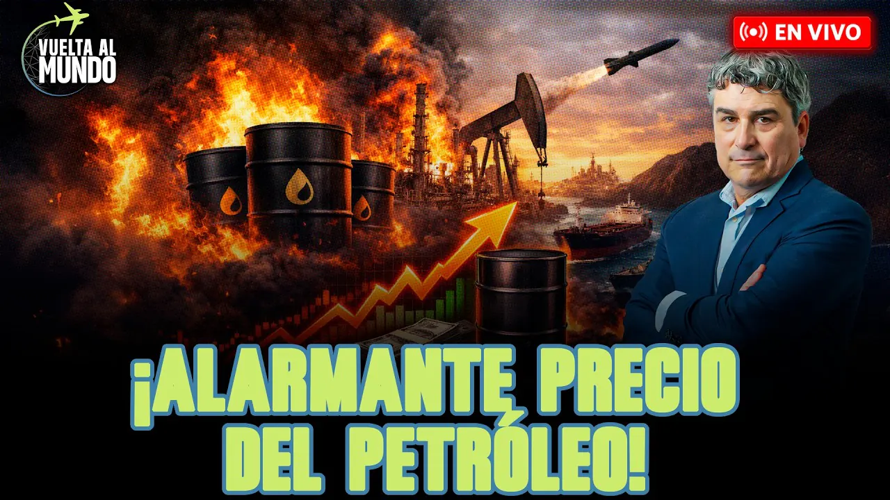 Reproducir: #ENVIVO | 🔴PRECIO DEL PETRÓLEO CAUSA ALARMA A NIVEL MUNDIAL #VUELTAALMUNDO