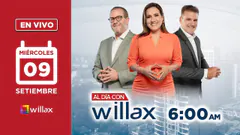 Willax en vivo - AL DÍA CON WILLAX - 09/09/2026 | Willax