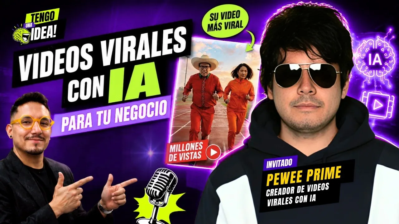 Reproducir: ¿VIDEOS CON IA PARA MI NEGOCIO? Hablemos con Peewe Prime - TENGO UNA IDEA