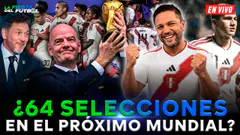 LA FIESTA DEL FÚTBOL: ¡BOMBAZO PARA EL 2030! MUNDIAL PODRÍA TENER HASTA 64 SELECCIONES ¿PERÚ LLEGA?