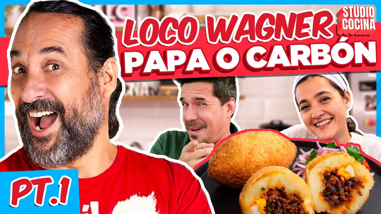 Reproducir: EL LOCO WAGNER ES ESPECIALISTA EN PAPAS 🧐 I Papa Rellena I Studio Cocina