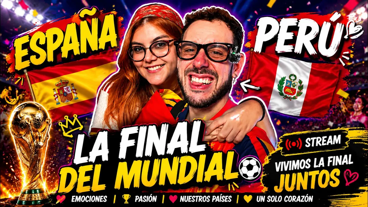 Reproducir: CÓMO VIVIMOS LA FINAL | ESPAÑITA CAMPEONA DEL MUNDO | LOSFURREYES EN VIVO