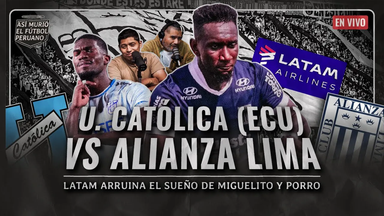 Reproducir: REACCIÓN AL CATÓLICA VS ALIANZA LIMA #COPASUDAMERICANA (LATAM ARRUINÓ EL SUEÑO DE MIGUELITO Y PORRO)