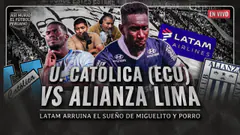 REACCIÓN AL CATÓLICA VS ALIANZA LIMA #COPASUDAMERICANA (LATAM ARRUINÓ EL SUEÑO DE MIGUELITO Y PORRO)