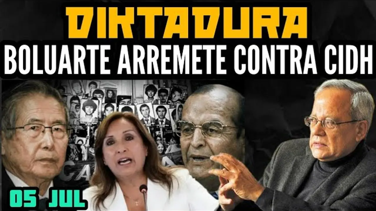 Reproducir: BOLUARTE ARREMETE CONTRA LA CIDH / HILDEBRANDT CAMALEÓN / CROXATTO SOBRE PEDRO CASTILLO - 05 JUL