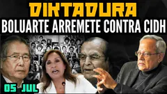 BOLUARTE ARREMETE CONTRA LA CIDH / HILDEBRANDT CAMALEÓN / CROXATTO SOBRE PEDRO CASTILLO - 05 JUL