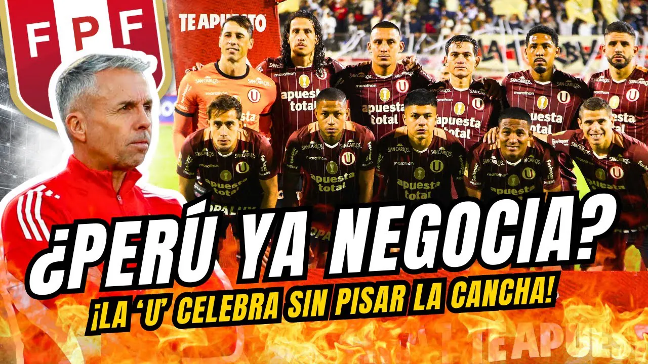 Reproducir: ¿GUSTAVO ÁLVAREZ NUEVO DT DE PERÚ? ¡LA ‘U’ FESTEJA SIN JUGAR!
