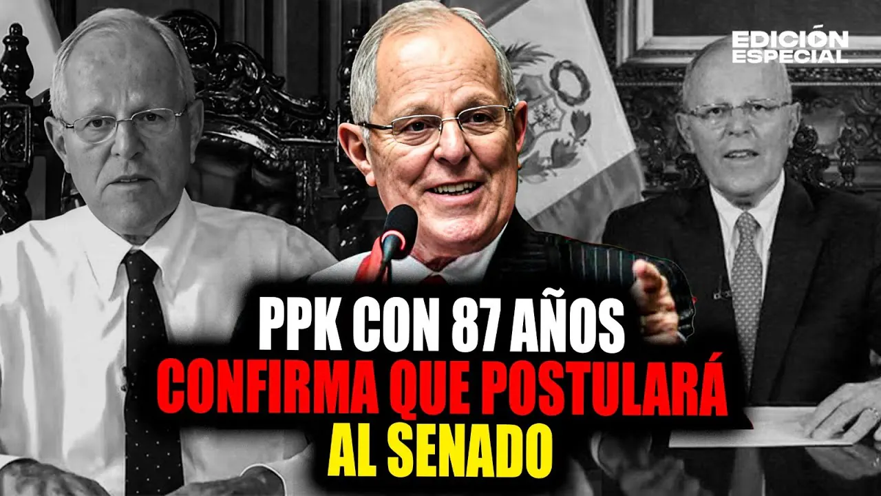 Reproducir: #EnVivo Pedro Pablo Kuczynski confirma que postulará al Senado por la Alianza Fuerza y Libertad