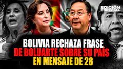 #EnVivo Dina Boluarte: Pdte. de Bolivia rechaza frase sobre su país en mensaje a la nación de 28