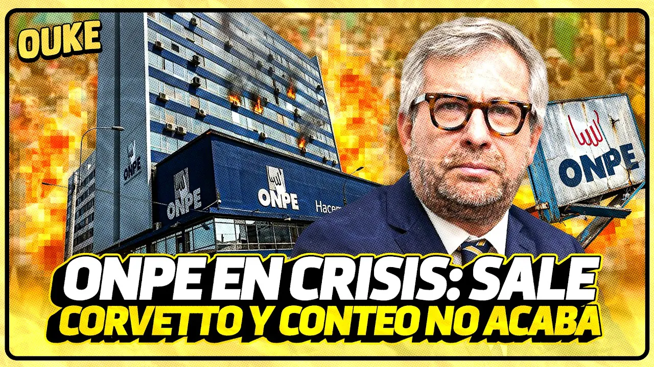Reproducir: ¿ELECCIONES SE REPITEN? CRISIS EN ONPE TRAS SALIDA DE CORVETTO FT PATO QUIÑONEZ | OUKE