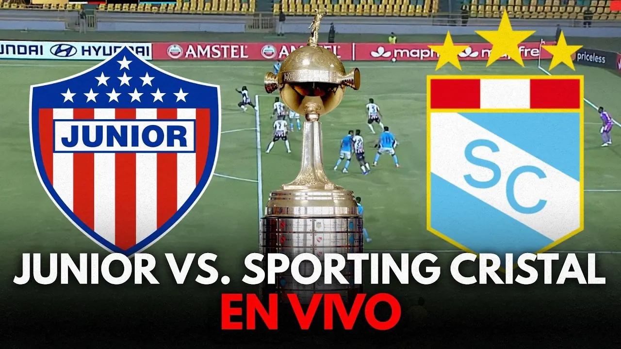 Reproducir: 🔴 EN VIVO: JUNIOR VS. SPORTING CRISTAL (COPA LIBERTADORES)