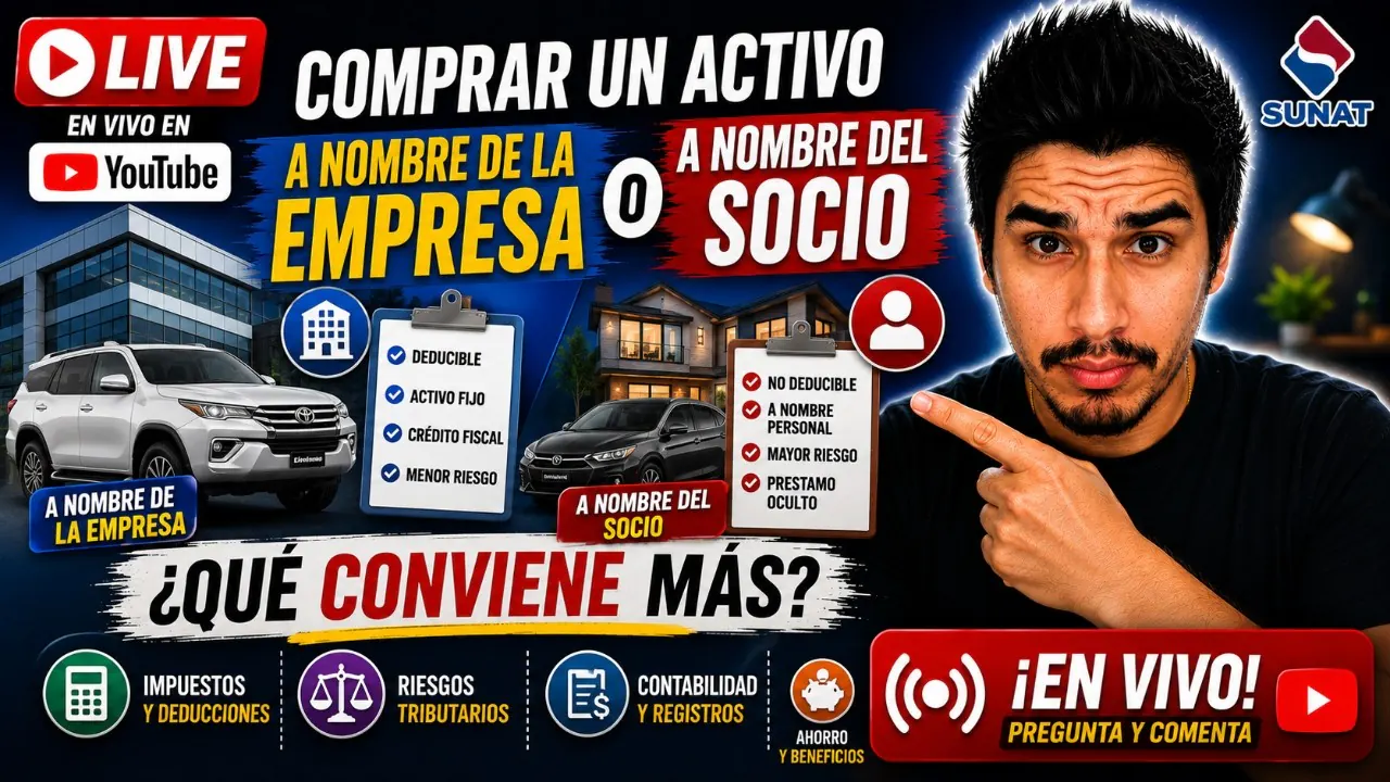Reproducir: ¿Comprar un activo a nombre de la Empresa o nombre de Socio?