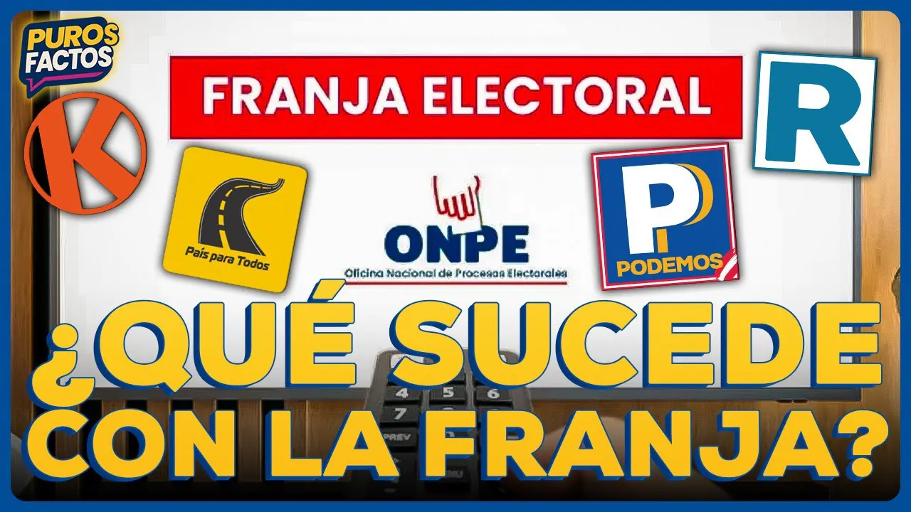 Reproducir: 🚨 #ENVIVO | CANDIDATOS AMENAZAN CON RENUNCIAR ¿QUÉ PASA CON LA FRANJA ELECTORAL? #PUROSFACTOS