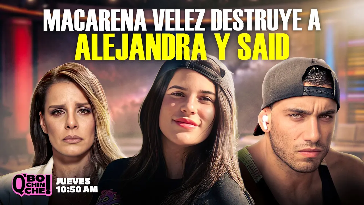 Reproducir: MACARENA VÉLEZ LO DICE TODO Y SACUDE LA FARÁNDULA | Q' BOCHINCHE! | +QTV
