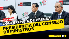 #ENVIVO | CONFERENCIA DE PRENSA PCM: ANUNCIOS TRAS CONSEJO DE MINISTROS #RPPESPECIALES
