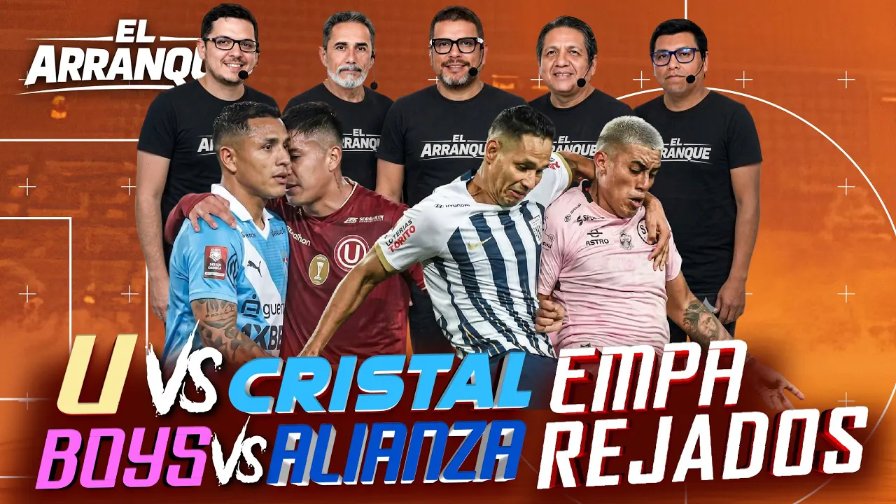 Reproducir: EN VIVO EL ARRANQUE: EMPAREJADOS: U VS CRISTAL - BOYS VS ALIANZA