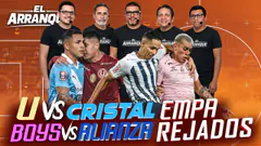 EN VIVO EL ARRANQUE: EMPAREJADOS: U VS CRISTAL - BOYS VS ALIANZA