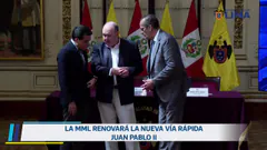 Presentación de la nueva vía rápida Juan Pablo II. 19 de marzo.
