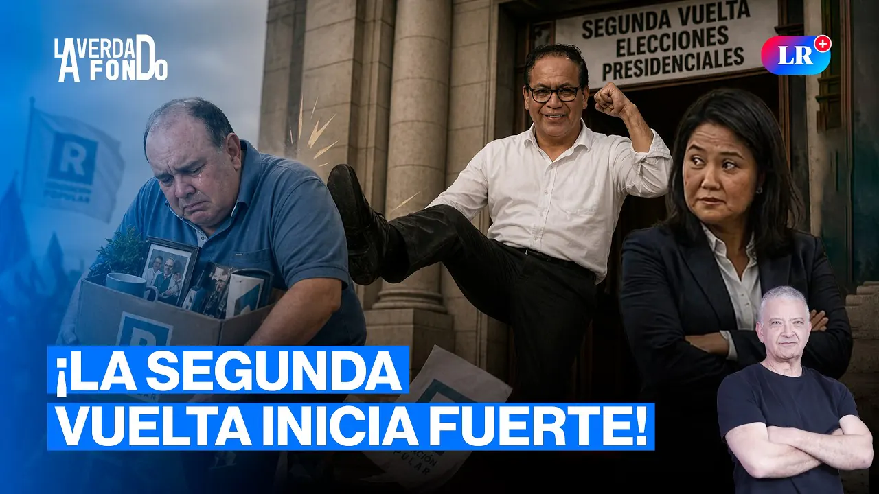 Reproducir: ROBERTO SÁNCHEZ DEJA FUERA A LÓPEZ ALIAGA Y DEFINE LA SEGUNDA VUELTA | LA VERDAD A FONDO