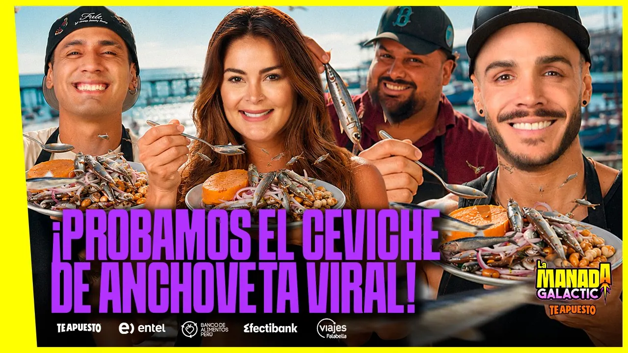 Reproducir: PROBAMOS EL CEVICHE DE ANCHOVETA VIRAL | ¿NOS GUSTARÁ? | #LAMANADAGALÁCTICA