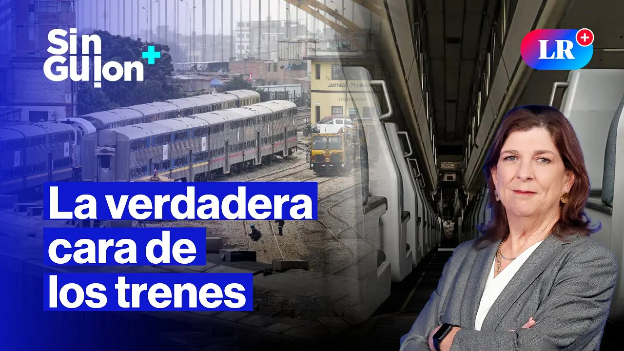 Reproducir: Un TREN de PROBLEMAS que no termina y DINA BOLUARTE quiere unidad |Sin Guion con Rosa María Palacios