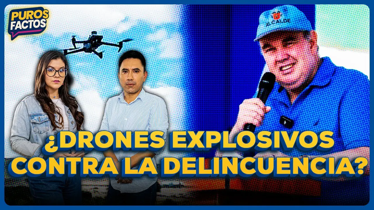 Reproducir: 🤯💥 ¿DRONES EXPLOSIVOS PARA CONTROLAR LA DELINCUENCIA? #PUROSFACTOS