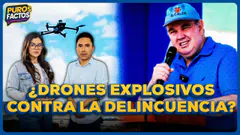 ¿DRONES EXPLOSIVOS PARA CONTROLAR LA DELINCUENCIA? #PUROSFACTOS