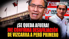 #EnVivo JNE confirma desafiliación de Vizcarra a partido Perú Primero