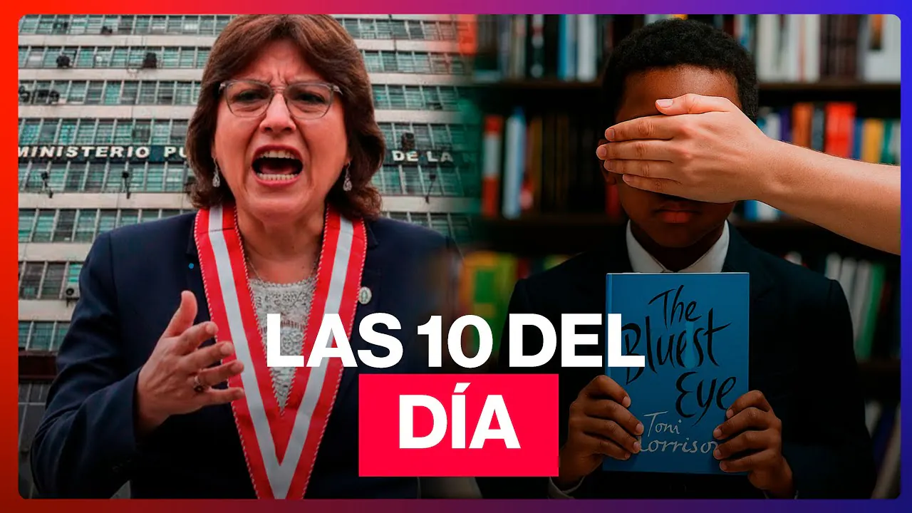 Reproducir: 🔴 Último día para Delia Espinoza y los libros censurados por INDECOPI | #Las10delDía