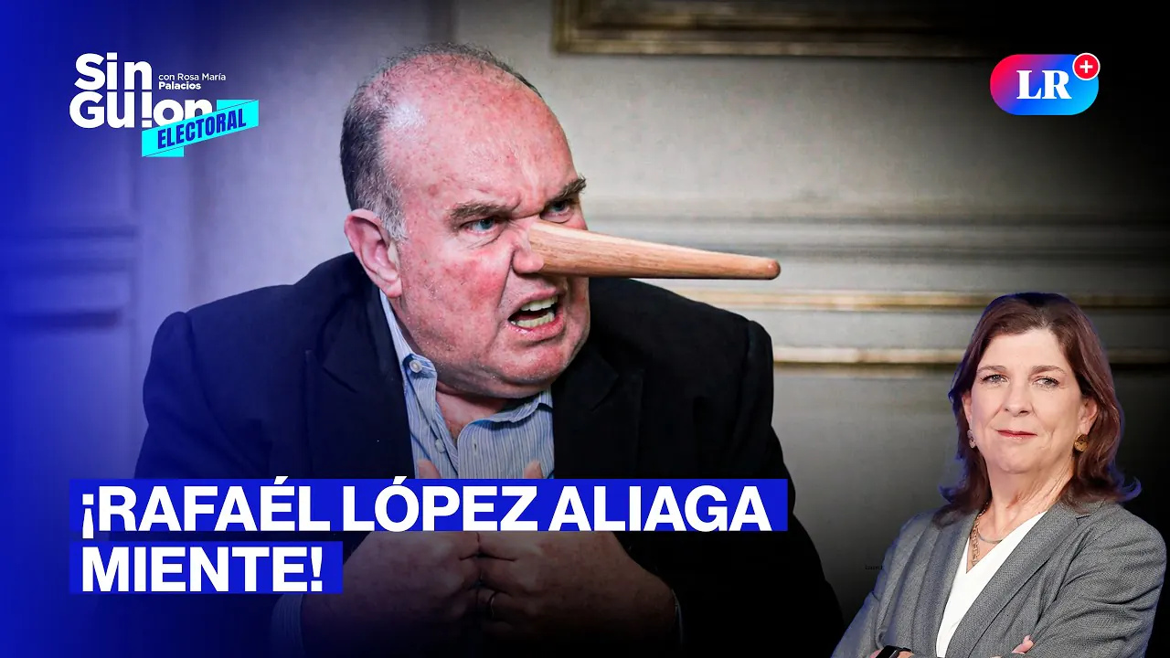 Reproducir: LAS MENTIRAS DE LÓPEZ ALIAGA Y BALCÁZAR EN PROBLEMAS | SIN GUION CON ROSA MARÍA PALACIOS #FEEG2026