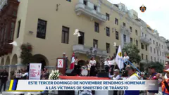 Conmemoración a las víctimas de los siniestros de tránsito | 16 de noviembre.