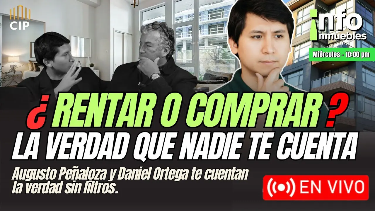 Reproducir: ¿RENTAR O COMPRAR? LA VERDAD QUE NADIE TE CUENTA | INFOINMUEBLES