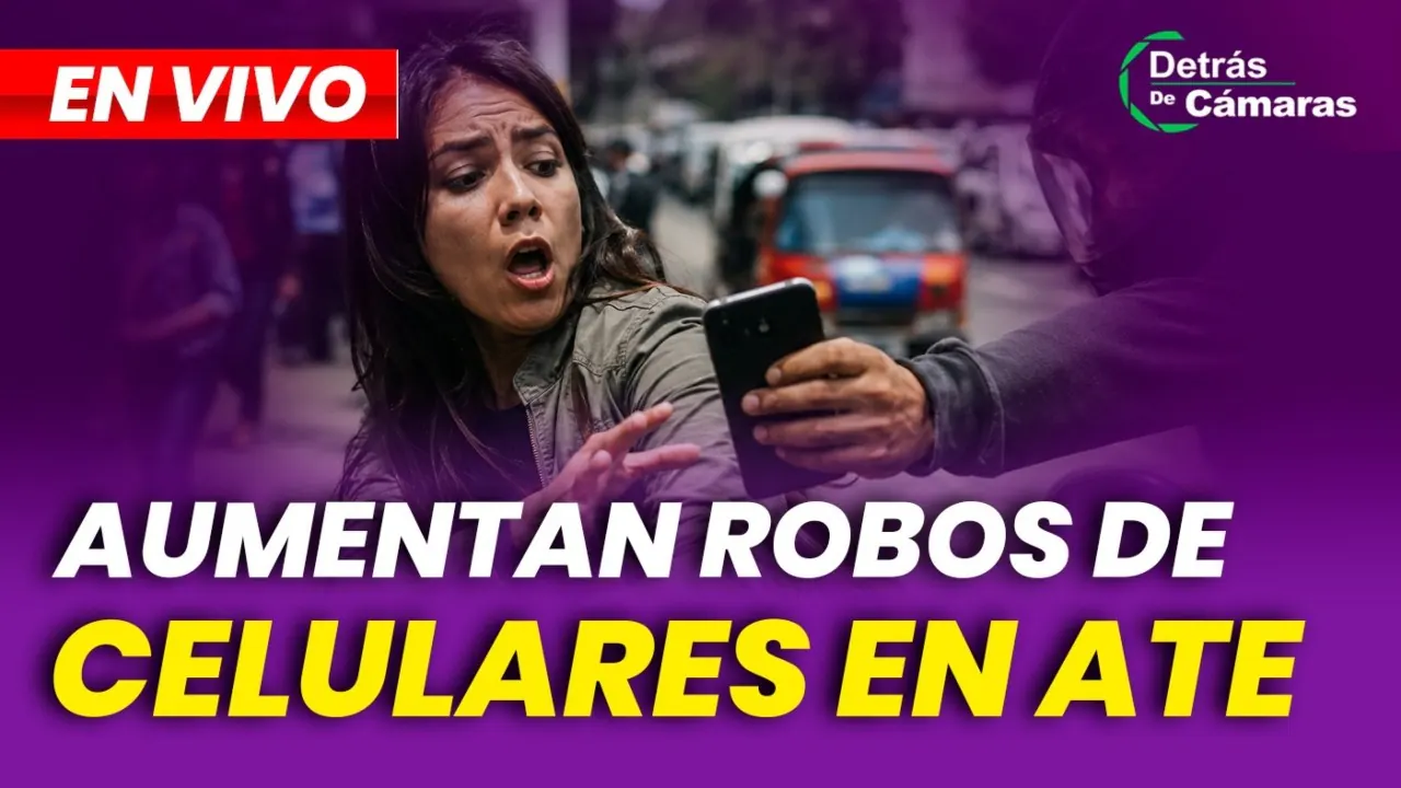Reproducir: 🔴 EN VIVO | ARREBATO DE CELULARES AUMENTA EN ATE | DETRÁS DE CÁMARAS – Panamericana TV