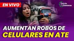 EN VIVO | ARREBATO DE CELULARES AUMENTA EN ATE | DETRÁS DE CÁMARAS – Panamericana TV