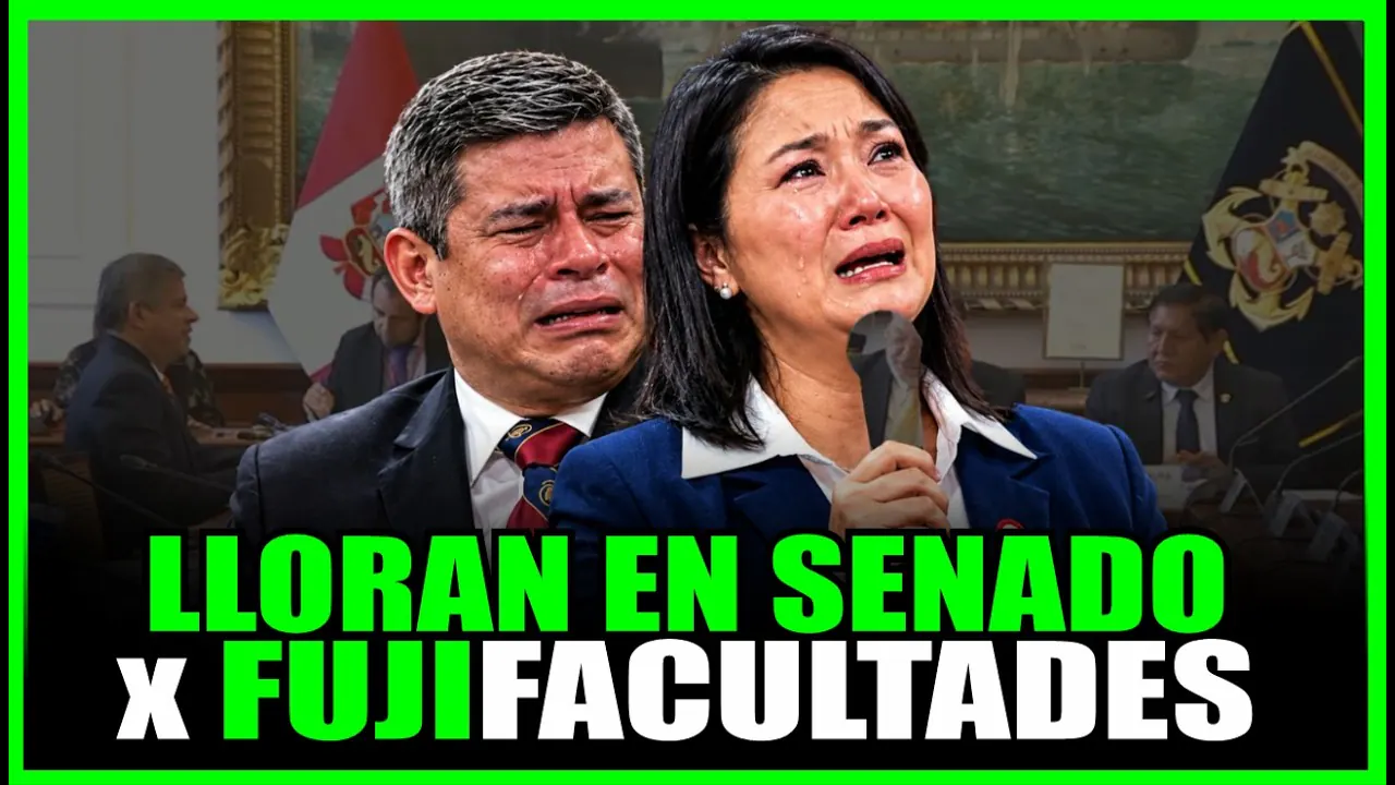 Reproducir: ÚLTIMO MINUTO! PREMIER Y MINISTROS FUJIMORISTAS LLORAN EN SENADO PORMPAS  FUJIFACULTADES