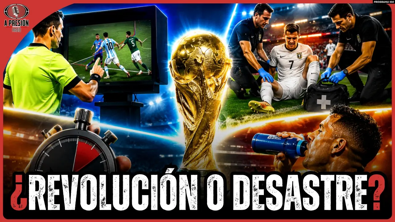 Reproducir: ¿EL FÚTBOL CAMBIA? LAS NUEVAS REGLAS DEL MUNDIAL 2026