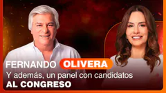 FUEGO CRUZADO ELECTORAL FERNANDO OLIVERA y Además, un panel con Candidatos Al Congreso