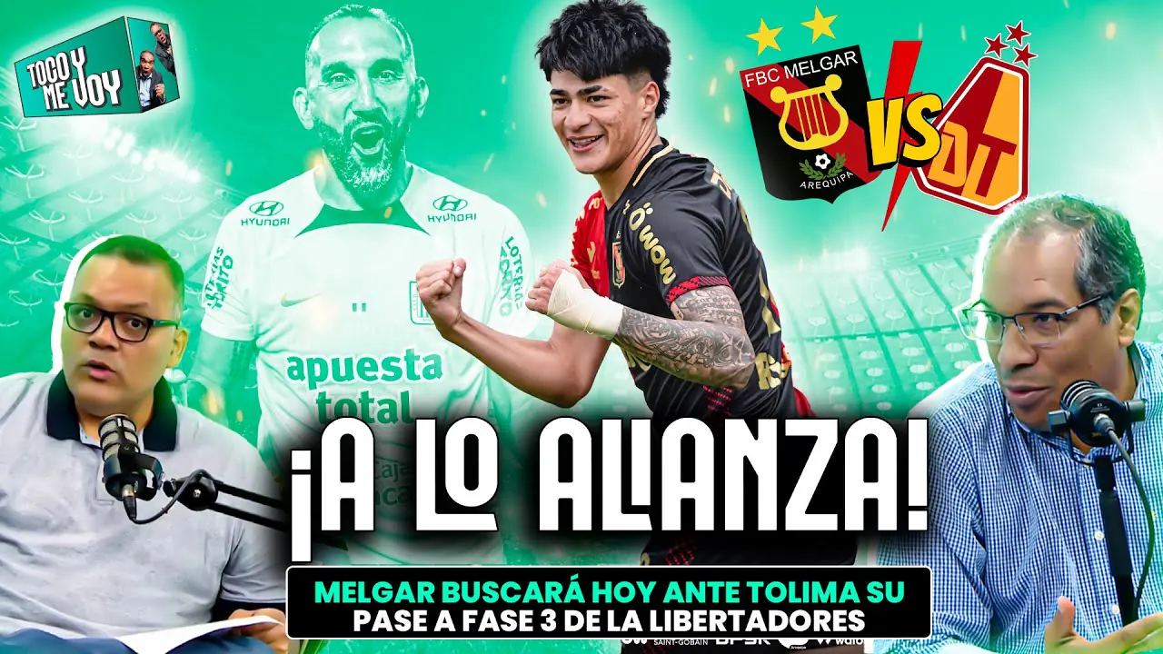 Reproducir: #ENVIVO 🔥MELGAR VS. TOLIMA: ¡VAN POR SU CLASIFICACIÓN EN AREQUIPA!   #TOCOYMEVOY