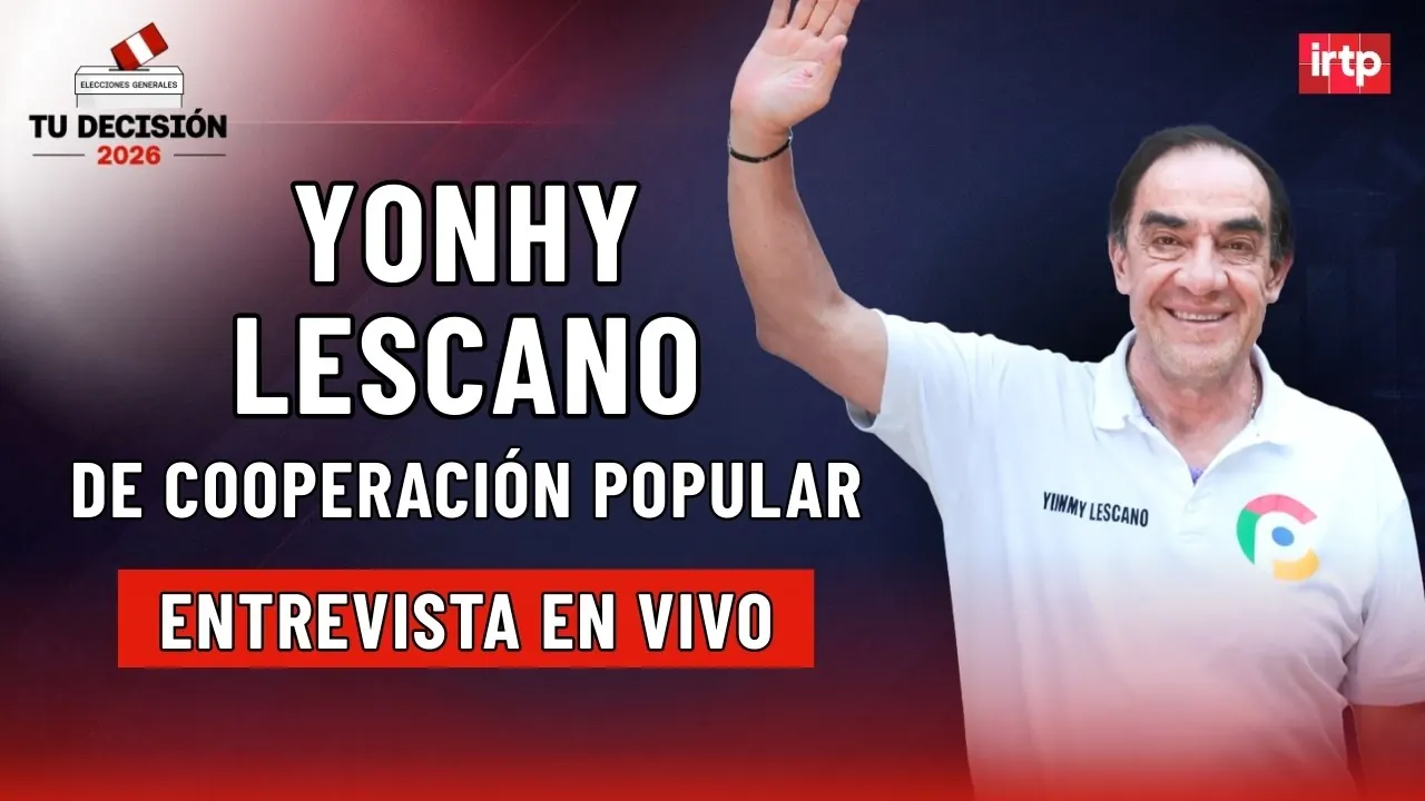 Reproducir: Entrevista a Yhony Lescano de Cooperación Popular | "Tu decisión 2026" por TVPerú Noticias